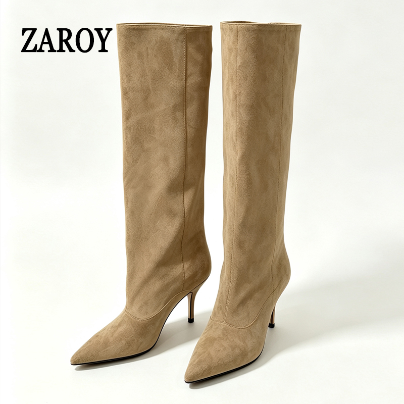 Winter Boot Insulated - Женские зимние сапоги ZAROY до колена,