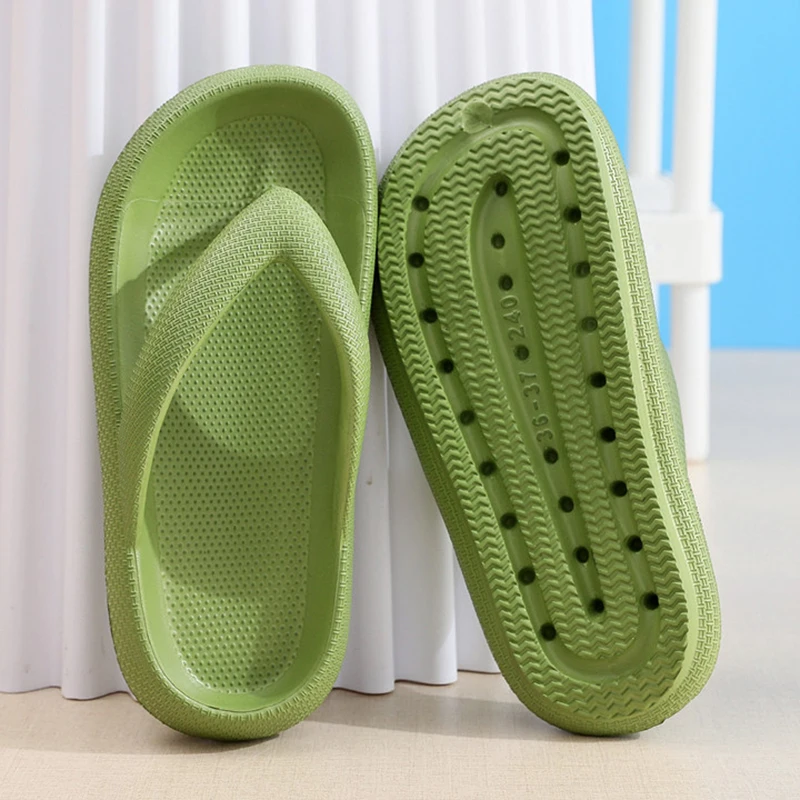 Men'S Shoes With Platform - Нескользящие шлепанцы на платформе для женщин,