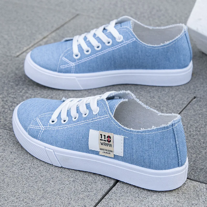 Men'S Shoes For Sale - Женские низкие кеды из денима на