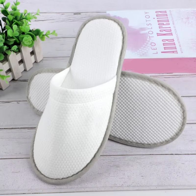 Men Shoes Sale - Белые хлопковые тапочки для мужчин и