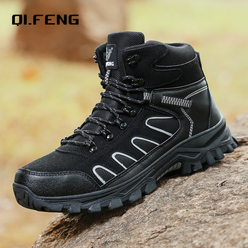 Winter Boot Insulated - Новые мужские высокие ботинки большого размера,