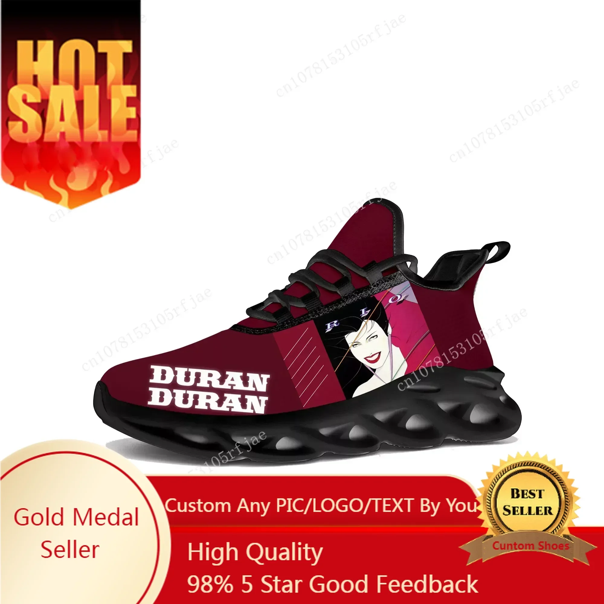 Men Shoes Black - Кроссовки Duran Duran Flats для мужчин