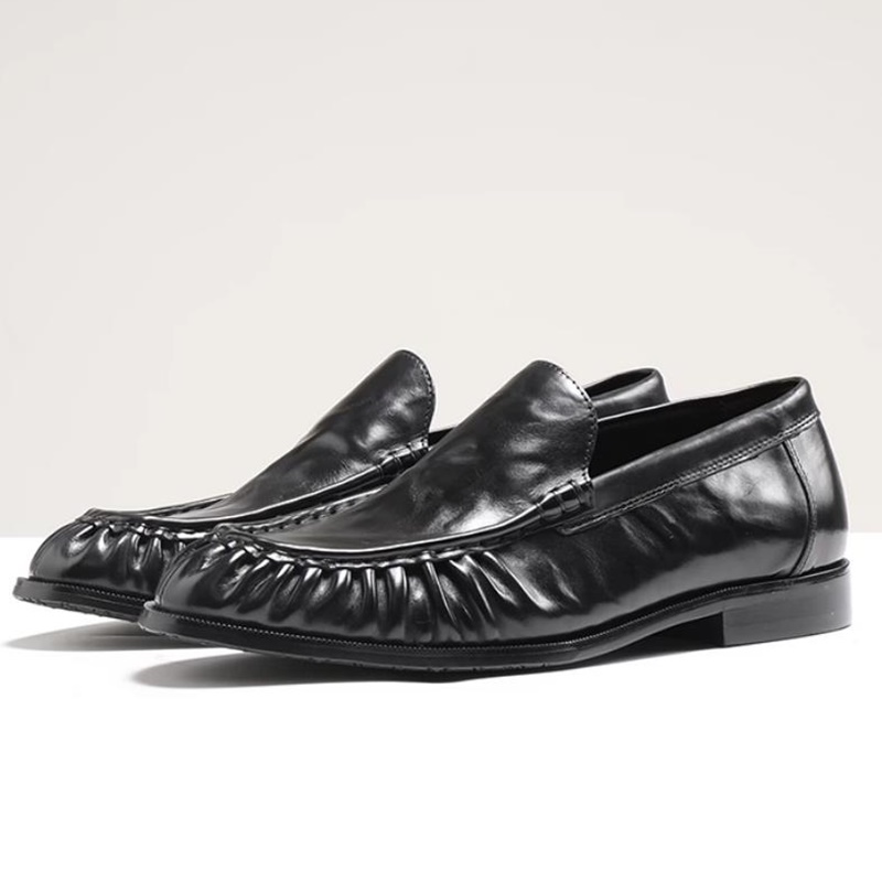Мужские мягкие кожаные лоферы- – обзор и цена Men'S Shoes Grip