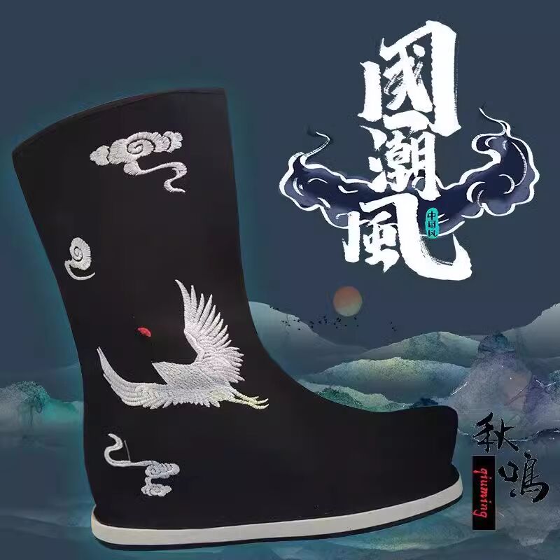 Черно-белые китайские ботинки  – обзор и цена Men Shoes White Colour