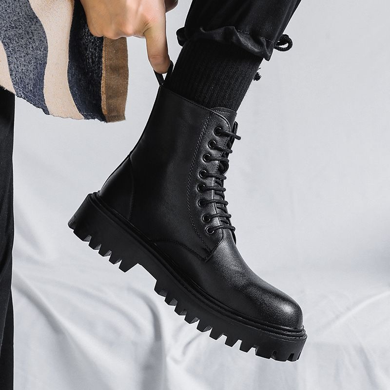Мужские высокие кожаные ботинк – обзор и цена Men'S Shoes With Height Increase