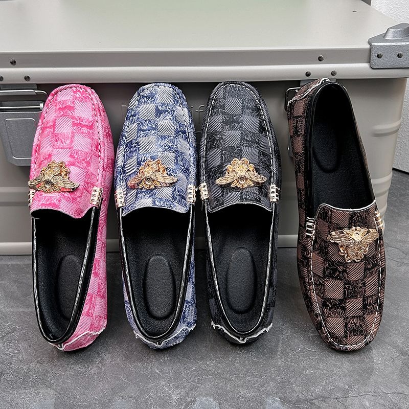 Размер 38-48, роскошные клетча – обзор и цена Men'S Shoes Drivers