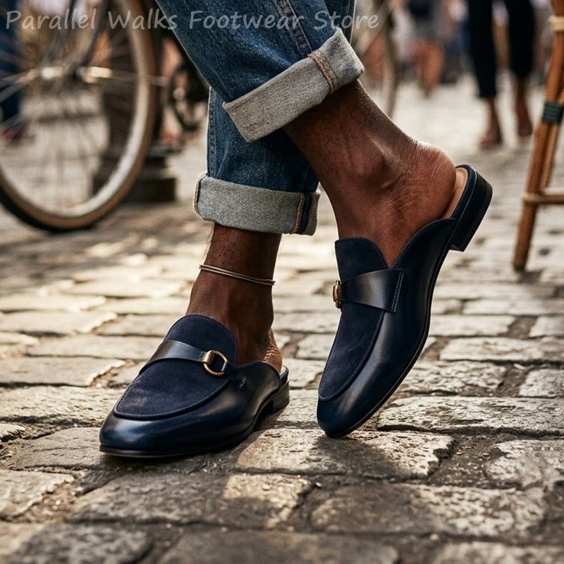 Мужские мюли из замши и лакиро – обзор и цена Men'S Shoes Smart