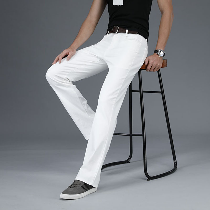 Тонкие джинсовые брюки-клеш, м – обзор и цена Men Shoes White Colour