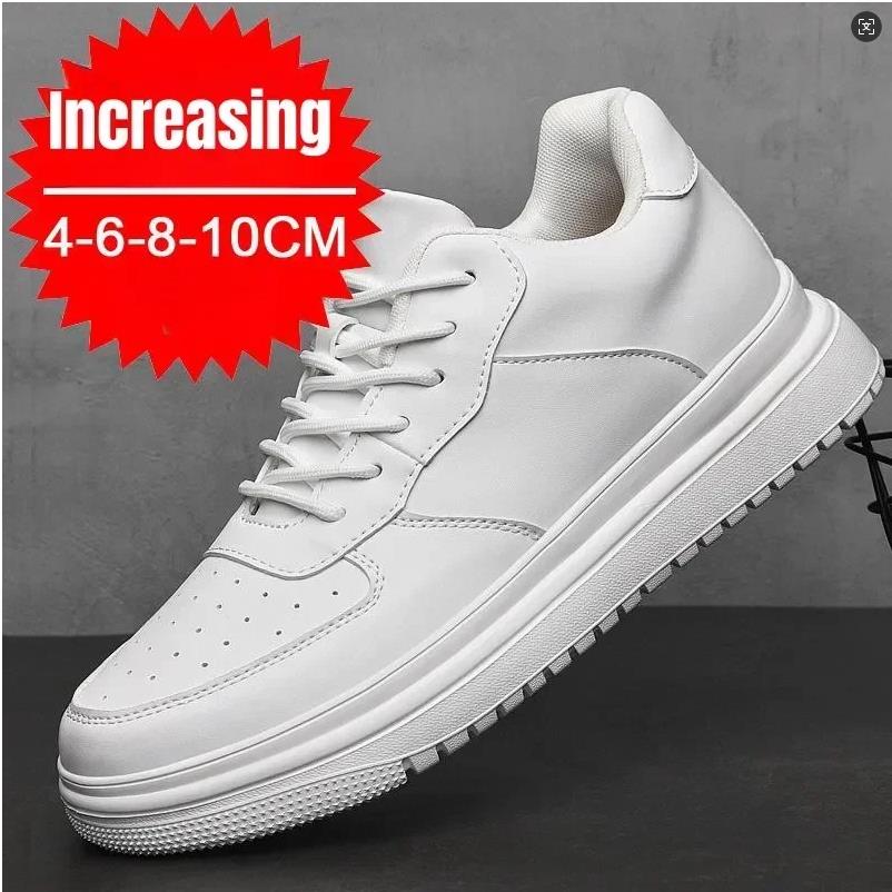 Кроссовки мужские туфли-лифты, – обзор и цена Men Shoes White Colour