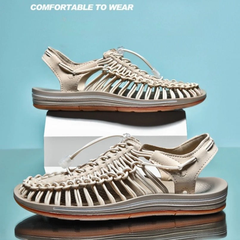 Плетеные сандалии для мужчин,  – обзор и цена Men Shoes Essentials