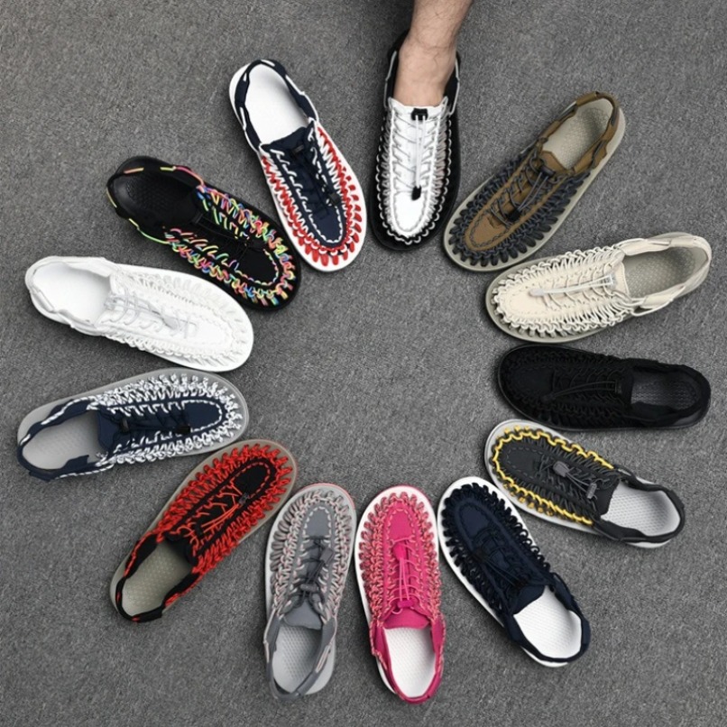 Плетеные сандалии для мужчин,  – обзор и цена Men Shoes Essentials
