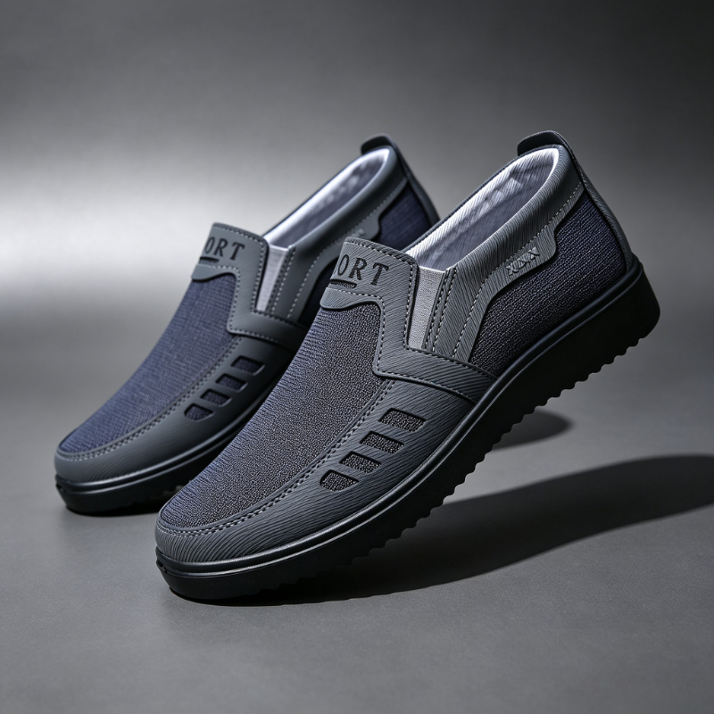 Мужские слипоны из холщовой тк – обзор и цена Men Shoes Loafers