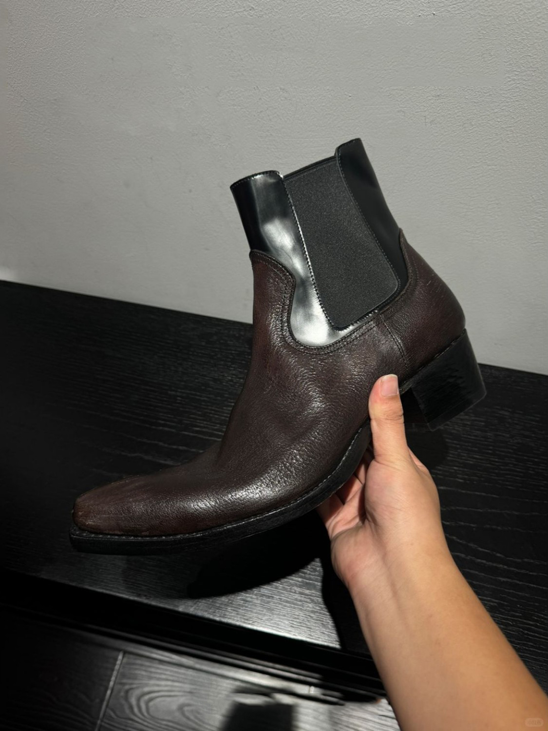 Мужские черные кожаные ботинки – обзор и цена Men'S Shoes Smart